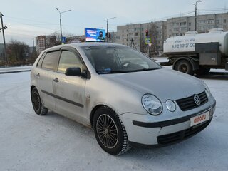 2004 Volkswagen Polo IV, серебристый, 280000 рублей, вид 3