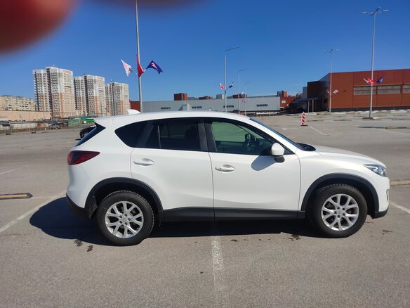 2013 Mazda CX-5 I, белый, 1830000 рублей - вид 1
