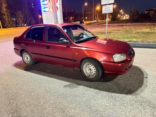 2005 Hyundai Accent ТагАЗ II, красный, 315000 рублей, вид 2