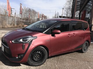 2016 Toyota Sienta II, красный, 1300000 рублей, вид 5