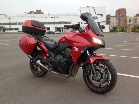 2011 Honda CBF 1000, пурпурный, 830000 рублей, вид 1