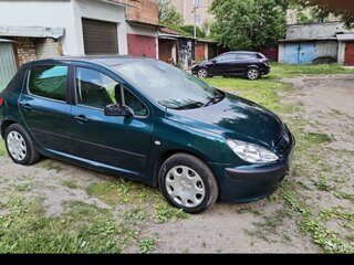 2001 Peugeot 307 I, зелёный, 360000 рублей, вид 2