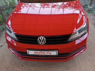 2015 Volkswagen Jetta VI Рестайлинг, красный, 1000000 рублей, вид 1