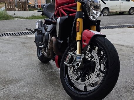 2015 Ducati Monster 1200, красный, 1000000 рублей, вид 2