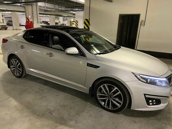 2015 Kia Optima III Рестайлинг, серый, 1750000 рублей - вид 3