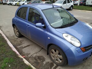 2004 Nissan Micra III (K12), фиолетовый, 550000 рублей, вид 3
