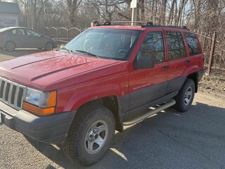 1996 Jeep Grand Cherokee I (ZJ) Рестайлинг, красный, 630000 рублей, вид 2