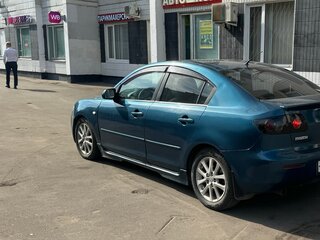 2006 Mazda 3 I (BK) Рестайлинг, синий, 415000 рублей, вид 4