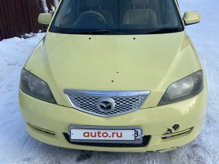 2003 Mazda Demio II (DY), жёлтый, 345000 рублей, вид 1