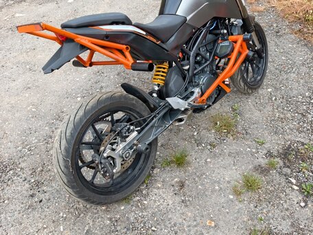 2014 KTM 125 Duke, оранжевый, 299000 рублей, вид 2