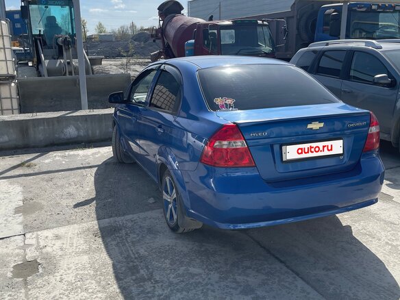 2008 Chevrolet Aveo I Рестайлинг, синий, 450000 рублей - вид 5