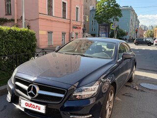 2014 Mercedes-Benz CLS 350 CDI II (C218), синий, 2399999 рублей, вид 2