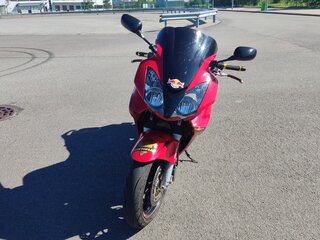 2002 Honda VFR 800, красный, 480000 рублей, вид 1