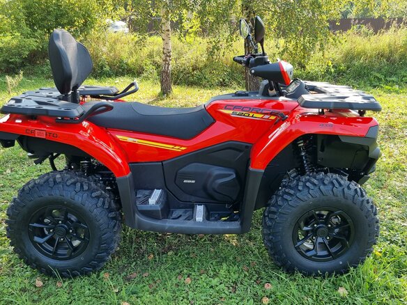 2024 CFMoto CFORCE 520 L, красный, 730000 рублей - вид 12