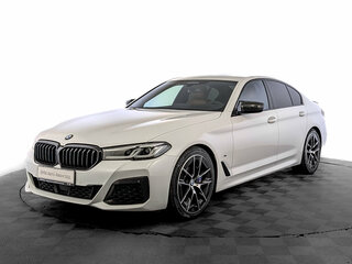 2021 BMW 5 серии 530i xDrive VII (G30/G31/G38) Рестайлинг, белый, 5225000 рублей, вид 1
