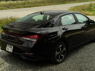 2022 Hyundai Elantra VII (CN7), чёрный, 2200000 рублей, вид 4