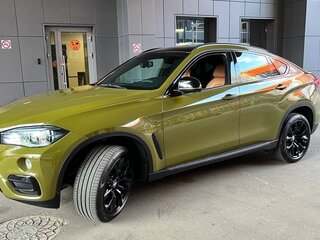 2018 BMW X6 30d II (F16), зелёный, 5000000 рублей, вид 3