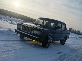 2001 Lada (ВАЗ) 2107, синий, 170000 рублей, вид 2