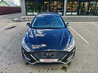 2018 Hyundai Sonata VII (LF) Рестайлинг, чёрный, 2150000 рублей, вид 2
