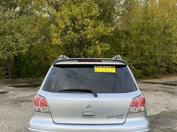 2004 Mitsubishi Outlander I, серебристый, 645000 рублей - вид 8