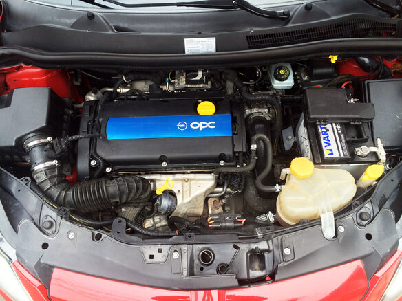 2008 Opel Corsa OPC D, красный - вид 3