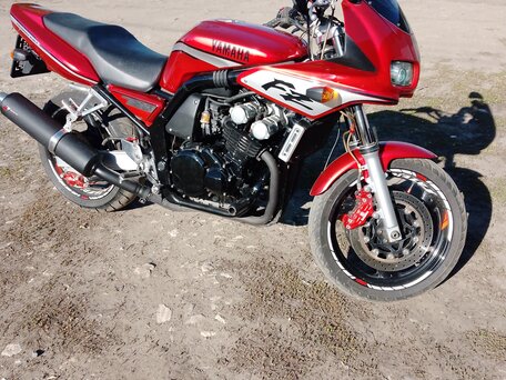 1999 Yamaha FZ6, красный, 275000 рублей, вид 2