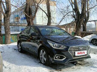 2016 Hyundai Solaris I Рестайлинг, чёрный, 1380000 рублей, вид 2