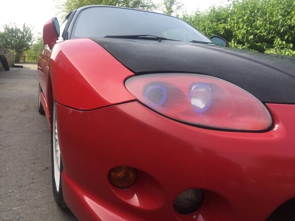 1995 Mitsubishi FTO I, красный - вид 8