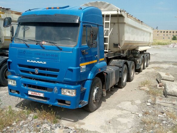 2018 КамАЗ 6460, синий, 3141478 рублей - вид 5