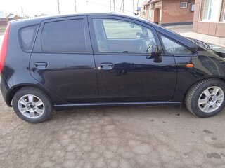 2003 Mitsubishi Colt VI (Z20/Z30), чёрный, 430000 рублей, вид 4
