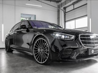 2021 Mercedes-Benz S-Класс 450 Long 4MATIC VII (W223), чёрный, 13000000 рублей, вид 1
