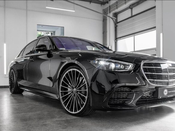 2021 Mercedes-Benz S-Класс 450 Long 4MATIC VII (W223), чёрный, 11000000 рублей