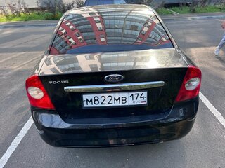 2009 Ford Focus II Рестайлинг, чёрный, 535000 рублей, вид 5