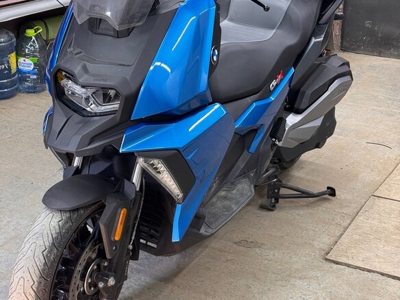 2019 BMW C 400 X, синий, 550000 рублей - вид 11