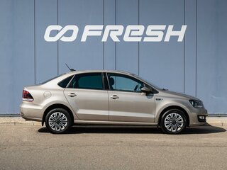 2018 Volkswagen Polo V Рестайлинг, бежевый, 1175000 рублей, вид 5