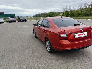 2018 Skoda Rapid I Рестайлинг, красный, 1350000 рублей, вид 4
