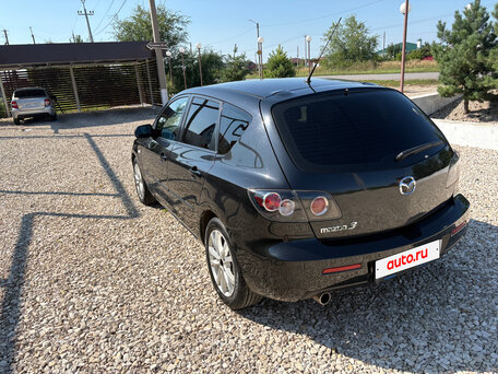 2008 Mazda 3 I (BK) Рестайлинг, чёрный, 531000 рублей, вид 4