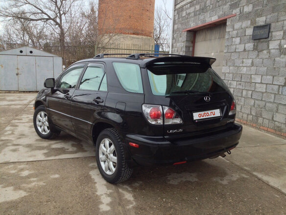 2002 Lexus RX 300 I, чёрный - вид 2