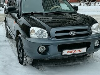 2005 Hyundai Santa Fe I, чёрный, 644000 рублей, вид 1
