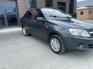 2014 Lada (ВАЗ) Granta I, серебристый, 370000 рублей, вид 1