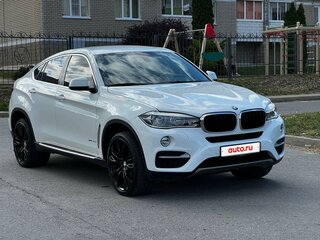 2015 BMW X6 30d II (F16), белый, 3100000 рублей, вид 4