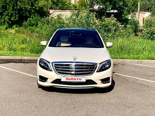 2014 Mercedes-Benz S-Класс 500 Long VI (W222, C217), белый, 2500000 рублей, вид 3