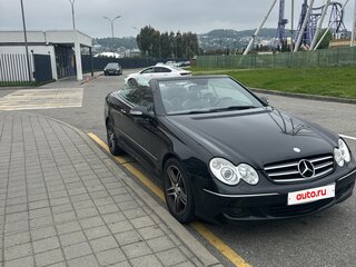 2005 Mercedes-Benz CLK-Класс 350 II (W209) Рестайлинг, чёрный, 1449000 рублей, вид 3