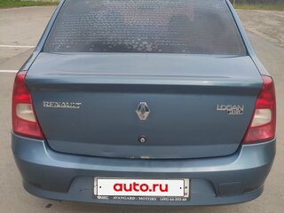 2012 Renault Logan I Рестайлинг, синий, 310000 рублей, вид 3