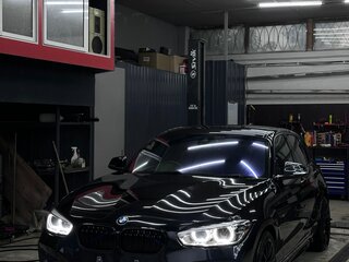 2015 BMW 1 серии 118i II (F20/F21) Рестайлинг, чёрный, 1525000 рублей, вид 1