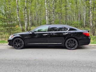 2009 Lexus LS Long 600h L IV Рестайлинг, чёрный, 2200000 рублей, вид 3