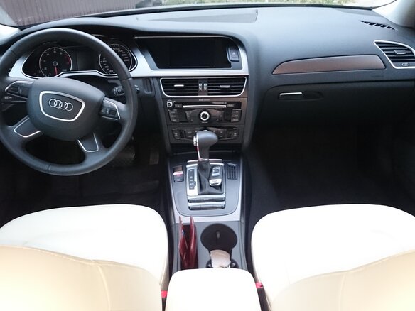 2014 Audi A4 IV (B8) Рестайлинг, чёрный, 1690000 рублей - вид 7