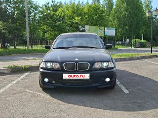 2000 BMW 3 серии 318i IV (E46), чёрный, 699000 рублей, вид 2