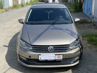 2019 Volkswagen Polo V Рестайлинг, бежевый, 1150000 рублей, вид 1
