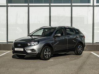 2018 Lada (ВАЗ) Vesta SW Cross I, серый, 900000 рублей, вид 1